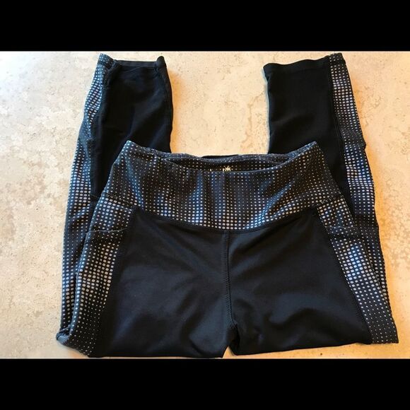 KYODAN TP/XS Leggings Black and Grey - Picture 1 of 6